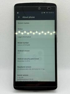 Lenovo レノボ K4 Note Android