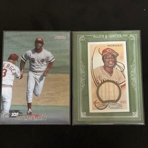 2023 Topps Cincinnati Reds Joe Morgan Base & Game Used Bat Relic