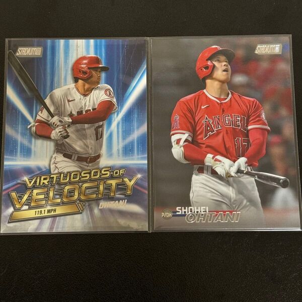 【セット】大谷翔平 Topps 2023 Stadium Club インサート ベース