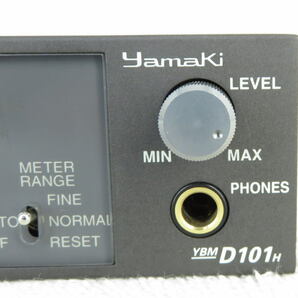 ■④■YAMAKI/ヤマキ■デジタルオーディオレベルメーター■YBM-D101H■現状■の画像9