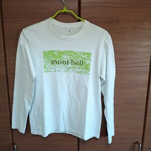 【SALE】 mont-bell モンベル ロゴ カットソー ロンT