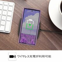 送料無料★GUAGUA Google Pixel 7aケース グリッターケース tpu キラキラ ストラップホール付(パープル)_画像5