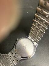 【動作品】SEIKO セイコー CREDOR クレドール　8J86-7A00 SS クォーツ メンズ 腕時計 シルバー文字盤 デイト_画像8