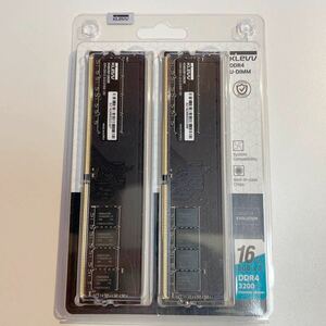 DDR4 3200MHz 8GB x 2枚 ESSENCORE エッセンコアクレブ KLEVV デスクトップ メモリ PC4-25600 CL22 SK Hynix