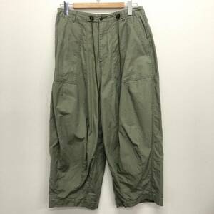 【Needles】ニードルス★ヒザデルパンツ Fatigue H.D. Pant ファティーグ ワイドパンツ カーゴパンツ サイズM JO201 02