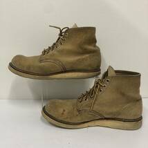 【RED WING】レッドウィング★ブーツ スウェード 半円犬タグ サイズUS9.5 27454 02_画像5