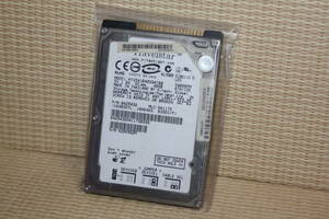 (送料無料) 2.5インチ IDE 40GB HDD 動作OK フォーマット済 ATA 5400rpm 厚さ9.5mm HITACHI Travelstar HTS541040G9AT00 旧規格 絶版品