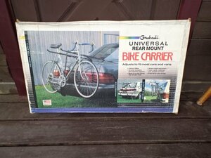 Groboski UNIVERSAL REAR MOUNT BIKE CARRIER 　USA製　 未使用・未開封　箱潰れあり　経年保管品