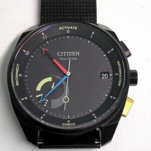 【稼働品】CITIZEN シチズン 電波ソーラー W510-T025366 Eco-Drive エコドライブ 腕時計　15 T50