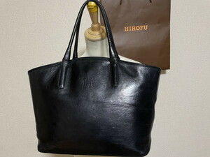 ●１０５００円即決・送料込み●　　HIROFU　ヒロフ トート型　　レザーバッグ