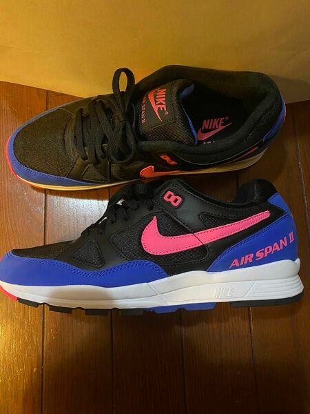 NIKE Air Span2 "Black/Hyper Pink/Hyper Royal"ナイキ エアスパン2 28cm 新品　