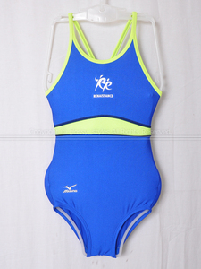 L1207-54# Rene sun s swimming mizuno made woman swimming sport swimsuit K85EC11306 blue 130