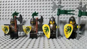 レゴ キングダム チェス 騎士 兵士 盾 武器 ドラゴンナイト フラッグ 853373 ミニフィグ 大量出品中 同梱可能 正規品 LEGO