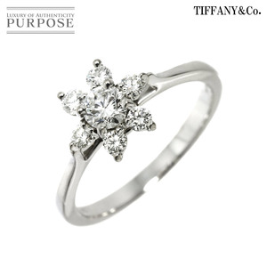 ティファニー TIFFANY&CO. バターカップ 10号 リング ダイヤ Pt プラチナ 指輪 Diamond Ring 90213906