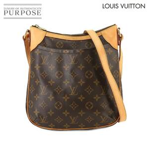 ルイ ヴィトン LOUIS VUITTON モノグラム オデオン PM ショルダー バック ブラウン M56390 ゴールド 金具 Odeon 90222963