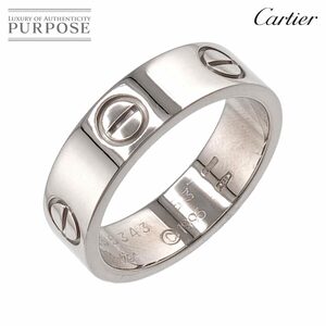 カルティエ Cartier ラブ #53 リング K18 WG ホワイトゴールド 750 指輪 Love Ring 90215462