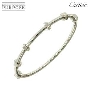 カルティエ Cartier エクル ドゥ #18 ブレスレット K18 WG ホワイトゴールド 750 ECROU DE Bracelet【証明書付き】 90219583