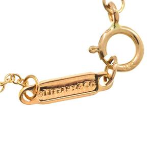 ティファニー TIFFANY&Co. Ｔスマイル ダイヤ ネックレス 40cm スモール K18 PG ピンクゴールド 750 T Smile Necklace 90220877の画像6