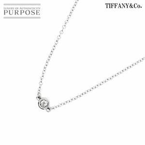 TIFFANY&Co. バイザヤード ダイヤ 3P ネックレス 45cm SV シルバー 925 ティファニー By The Yard Necklace 90212410