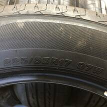 BS　REGNO　GR-XⅡ　225/55R17　97W　超極上バリ山4本価格　B-224　福岡　★引き取り大歓迎★21年製★人気のレグノ★7㎜UP★即決品★_画像9