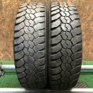 BRAVO　M/T　MAXXIS　753　185R14C　102/110Q　8PR　極上バリ山2本価格　B-308　福岡　★引き取り大歓迎★22年製★ホワイトレター★希少★