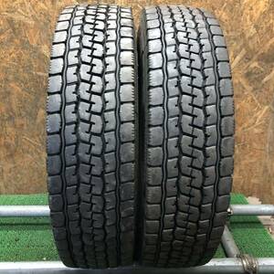 （再生タイヤ）BS　BRM　M890パターン　225/80R17.5　123/122L　極上バリ山2本価格　B-321　福岡　★引き取り大歓迎★即決サービス品★