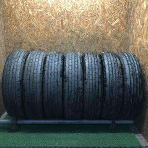 BS　V-STEEL　RIB　R202　215/85R16　120/118L　LT　極上バリ山7本価格　B-325　福岡　★引き取り大歓迎★20年製★99％★早い者勝ち★