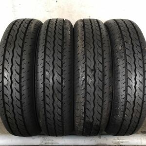 YOKOHAMA　JOB　RY52　145/80R12　80/78N　LT　超極上バリ山4本価格　B-350　福岡　★引き取り大歓迎★99％（イボ付き）★即決サービス品★