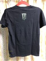 中古品 MONSTER ENERGY(モンスター エナジー) メンズ Tシャツ(半袖) ブラック(黒) Mサイズ 送料230円_画像2
