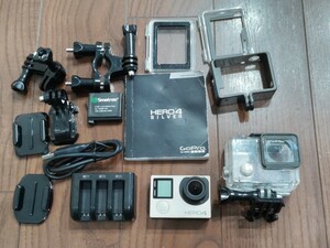 ▼GoPro HERO4 Silver Edition シルバーエディション 正常動作品