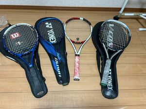 硬式 テニスラケット ラケット Wilson YONEX DUAL COIL300 ULTRA COMP AERON3 V-CON20