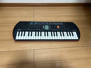 【ジャンク/一部音が出ない】 CASIO Casiotone ミニキーボード SA-76 電子ピアノ 44ミニ鍵盤