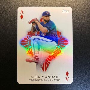 Alek Manoah 2023 Topps Series 1 #AA-19 All Aces Insert Blue Jays