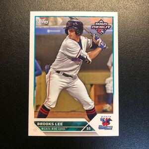 Brooks Lee 2023 Topps Pro Debut #PD-101 Wichita Wind Surge Twins