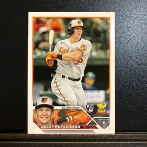 Adley Rutschman 2023 Topps Series 1 #250 Rookie RC Gold Cup Orioles