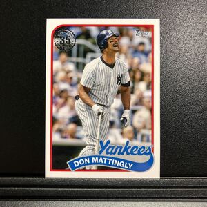 Don Mattingly 2024 Topps Series1 #89B-80 1989-2024 35th Anniversary Yankees