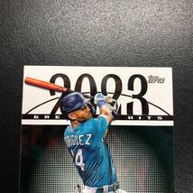 Julio Rodriguez 2024 Topps Series1 #23GH-17 2023 Greatest Hits Mariners_画像3