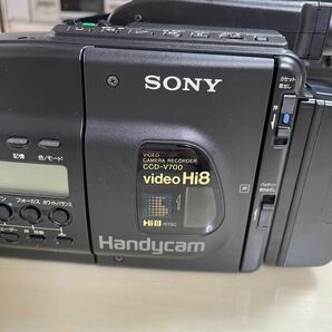 SONY ソニー video Hi8 Handy cam CCD-V700 ビデオカメラレコーダー 【現状品】の画像5