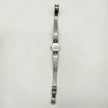 【電池切れ】SEIKO セイコー クォーツ 腕時計 シルバー文字盤 ラウンド レディース 2C21-0160_画像9