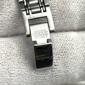 【電池切れ】SEIKO セイコー EXCELINE エクセリーヌ クォーツ 腕時計 白文字盤 ラウンド コンビ レディース 7320-0380の画像10