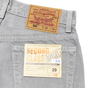 90's LEVI'S デッドストック 米国製501 カラージーンズ W29 未使用USA製アメリカ製ヴィンテージリーバイスカラーデニムパンツ505 517 606