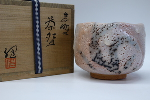 e719.. название товар Mino . искусный мастер Kato . Shino чашка зеленый чай . вместе коробка вместе ткань . есть превосходящий произведение не использовался прекрасный товар чайная посуда 