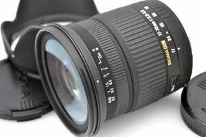 SIGMA DC 17-70mm 2.8-4.5 キャノン デジタル専用 EF-S 花形フード付