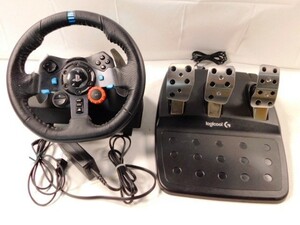 Y820★Logicool/W-U0002/PS4/PC対応/コントロール/G29 Driving Force Racing Wheel /ステアリング/ドライビングホースレーシングホイール