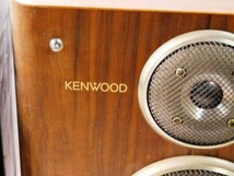 m263★KENWOOD/LS−M7/ペアスピーカー/3WAY SPEAKER SYSTEM /ケンウッド/大型★送料2840円_画像4