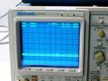 Y241★SONY Tektronix/No.2440/500MS/S/デジタルオシロスコープ/DIGITAL OSCILLOSCOPE/送料960円〜_画像3