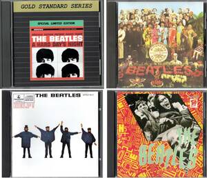4CD【HARD DAY'S(US) / Sgt. Pepper (Italy) / HELP!(USA) / BEATLES TOP(Japan)】Beatles ビートルズ
