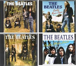 4CD【Rockin' Movie Stars VOL.1、VOL.3、VOL.4、VOL.7 (Yellow Dog 1995年) 】Beatles ビートルズ