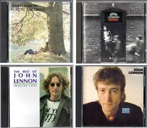 4CD【PLASTIC ONO BAND / ROCK‘N’ROLL / BEST OF JOHN LENNON / JOHN LENNON Collection】 JOHN LENNON Beatles ビートルズ