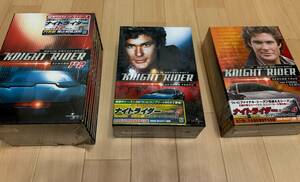 ナイトライダー DVD-BOX１＆２（難あり）、ナイトライダー DVD-BOX３（未開封新品）、ナイトライダー DVD-BOX４（未開封新品）セット